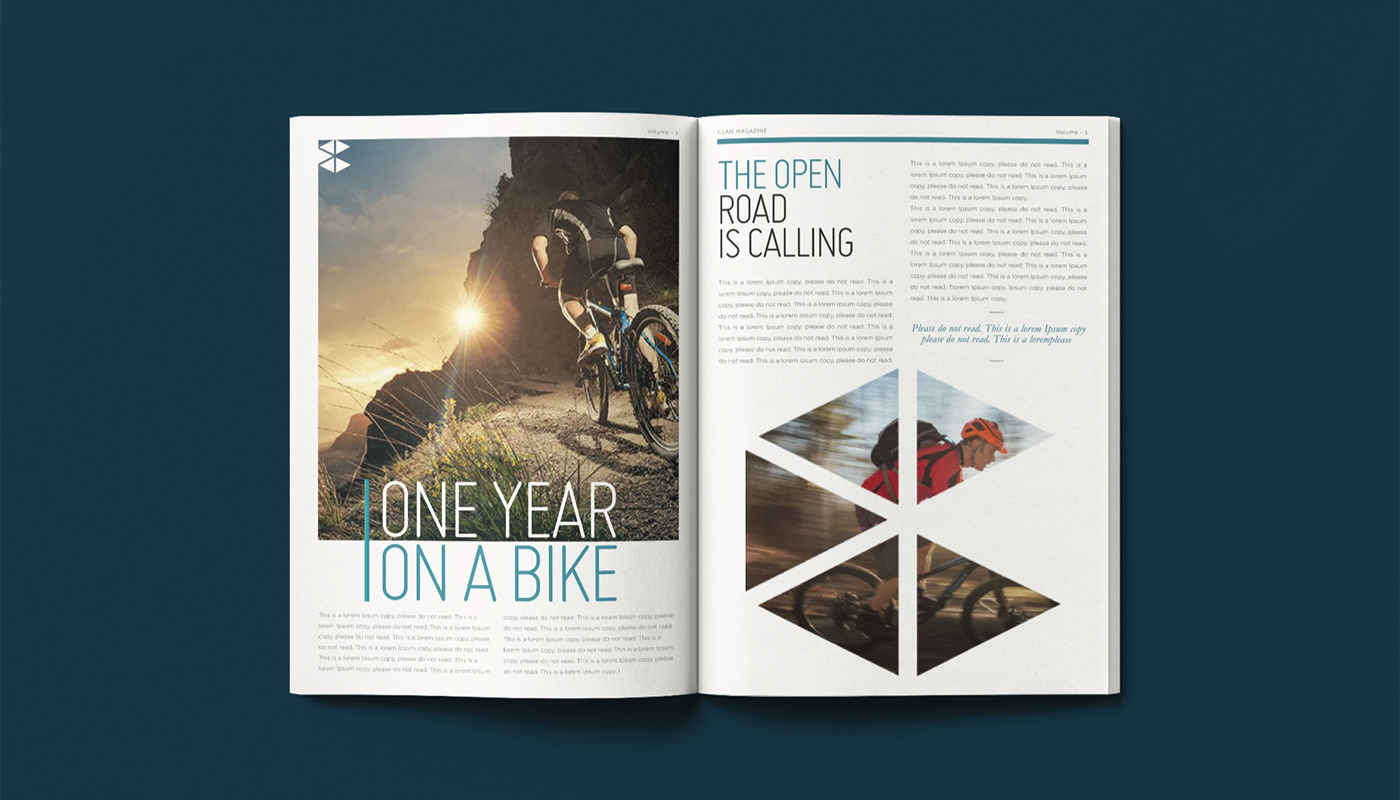 Designing for Clan magazine