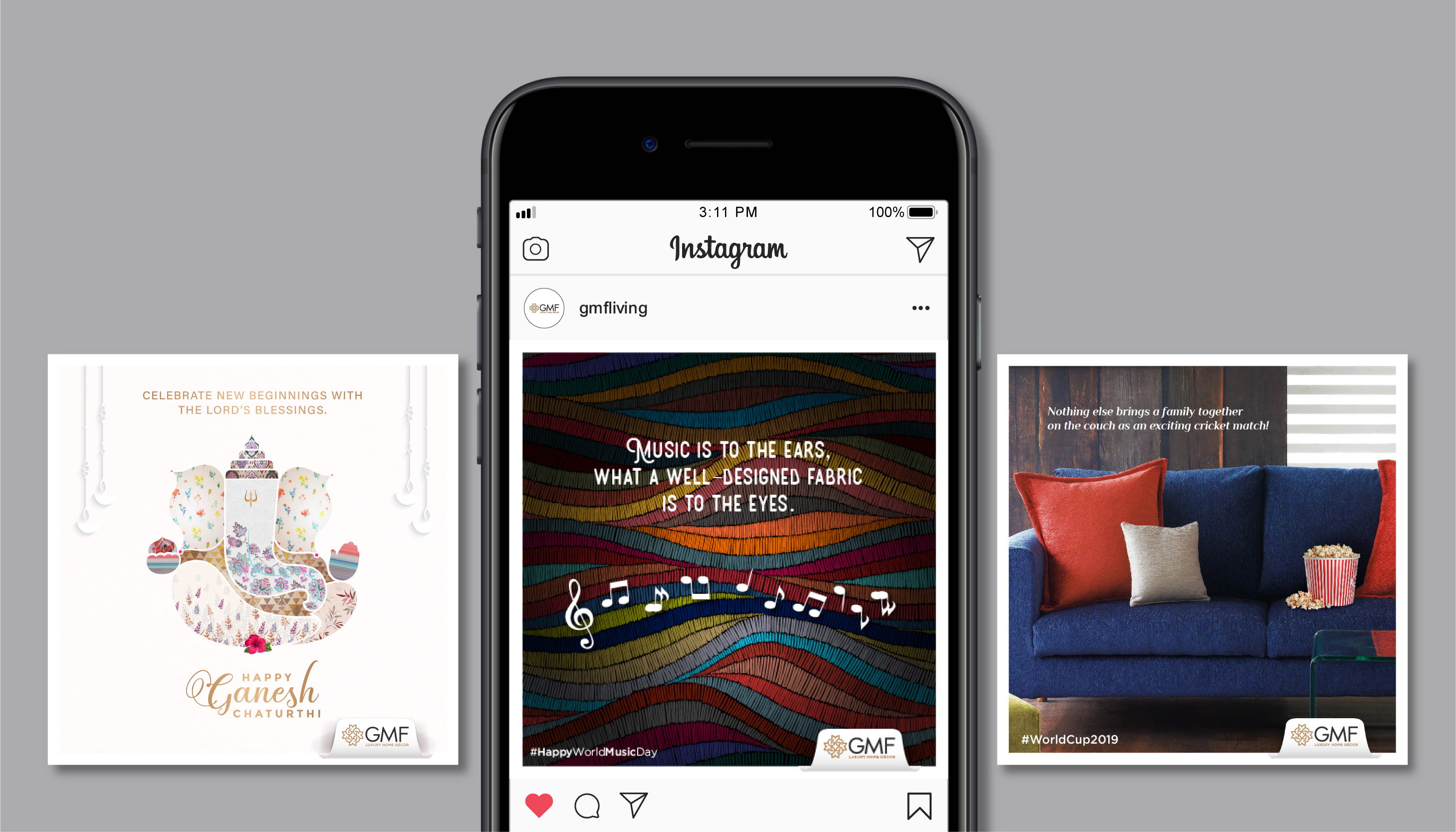 Image 1 Instagram post designs by 4AM a Digital marketing agency in Mumbai