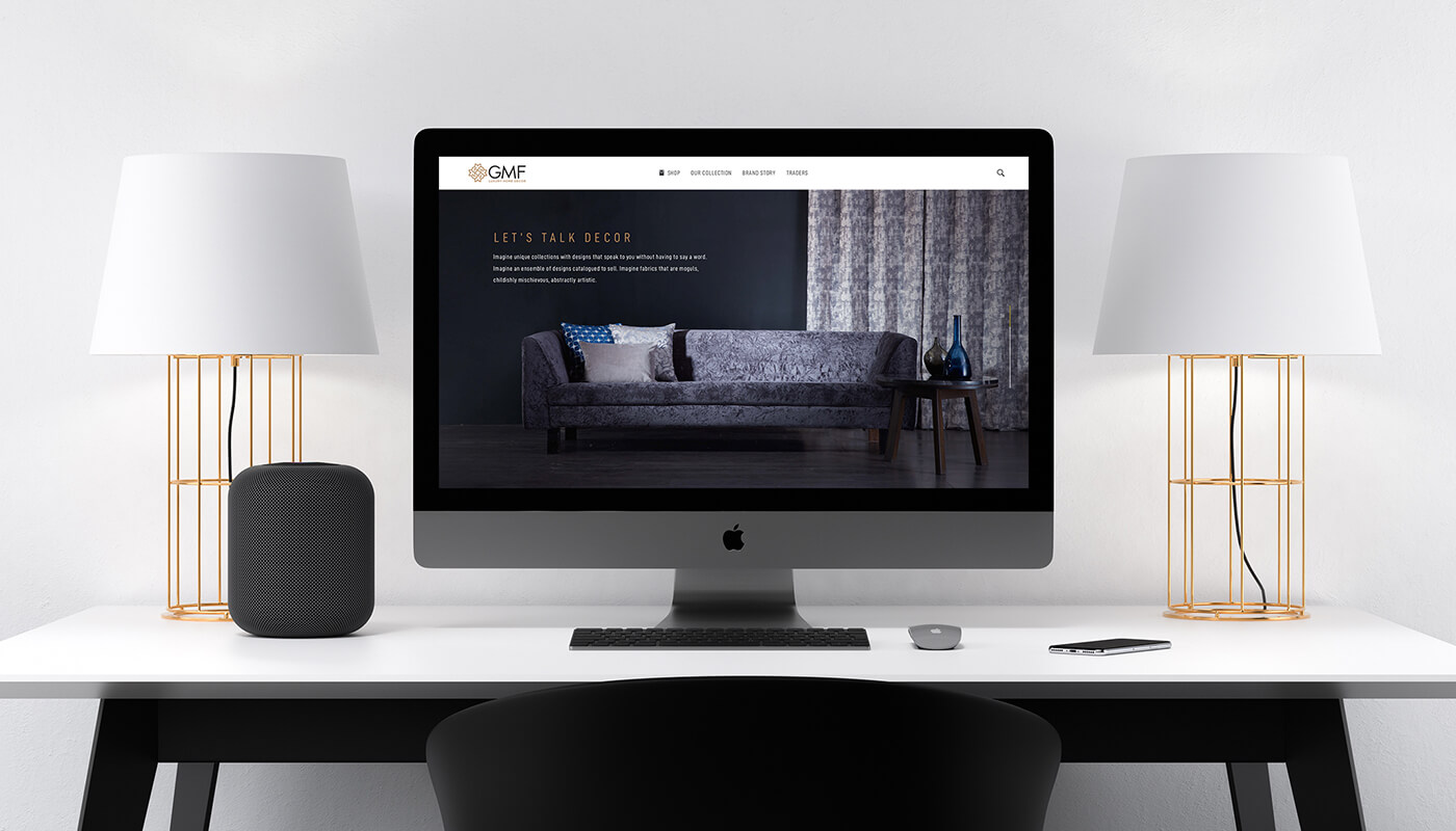 Image 1 GMF Décor – Website Design by 4AM Worldwide, Website designing agency in India