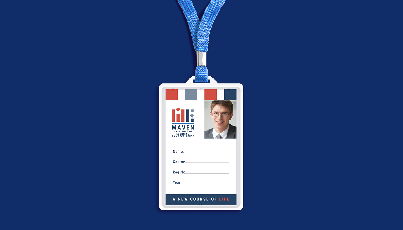 Company Identity card designing for MILE by 4AM