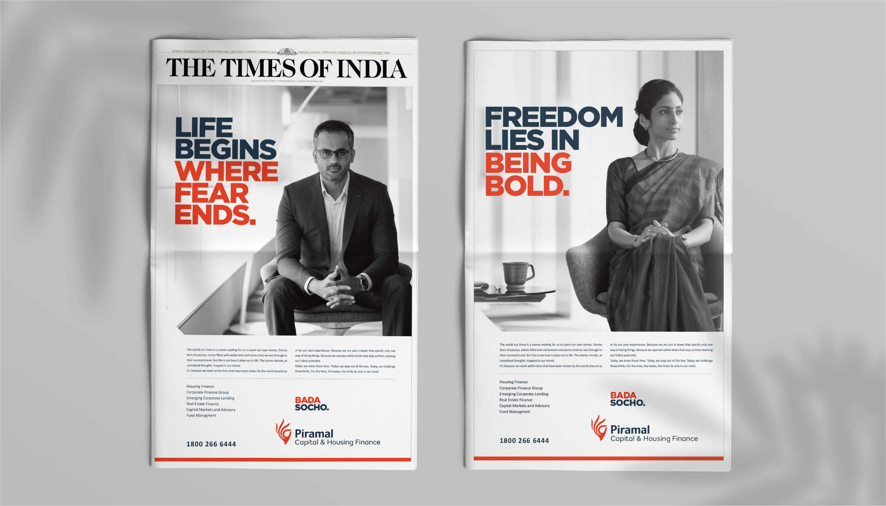 Newspaper Advertising designing