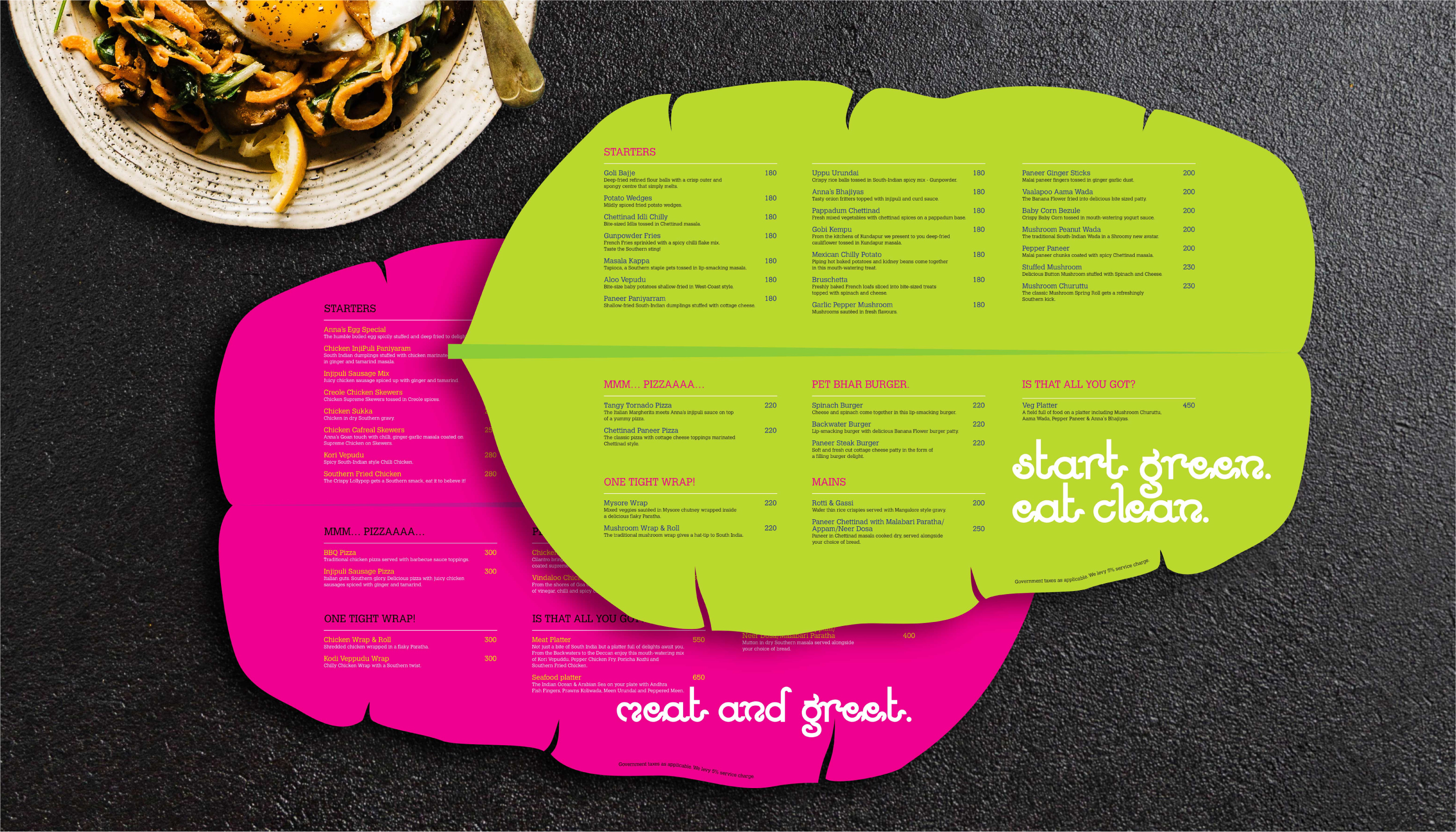 Image 3 Menu card designing for Sambar – Pub & Restaurant