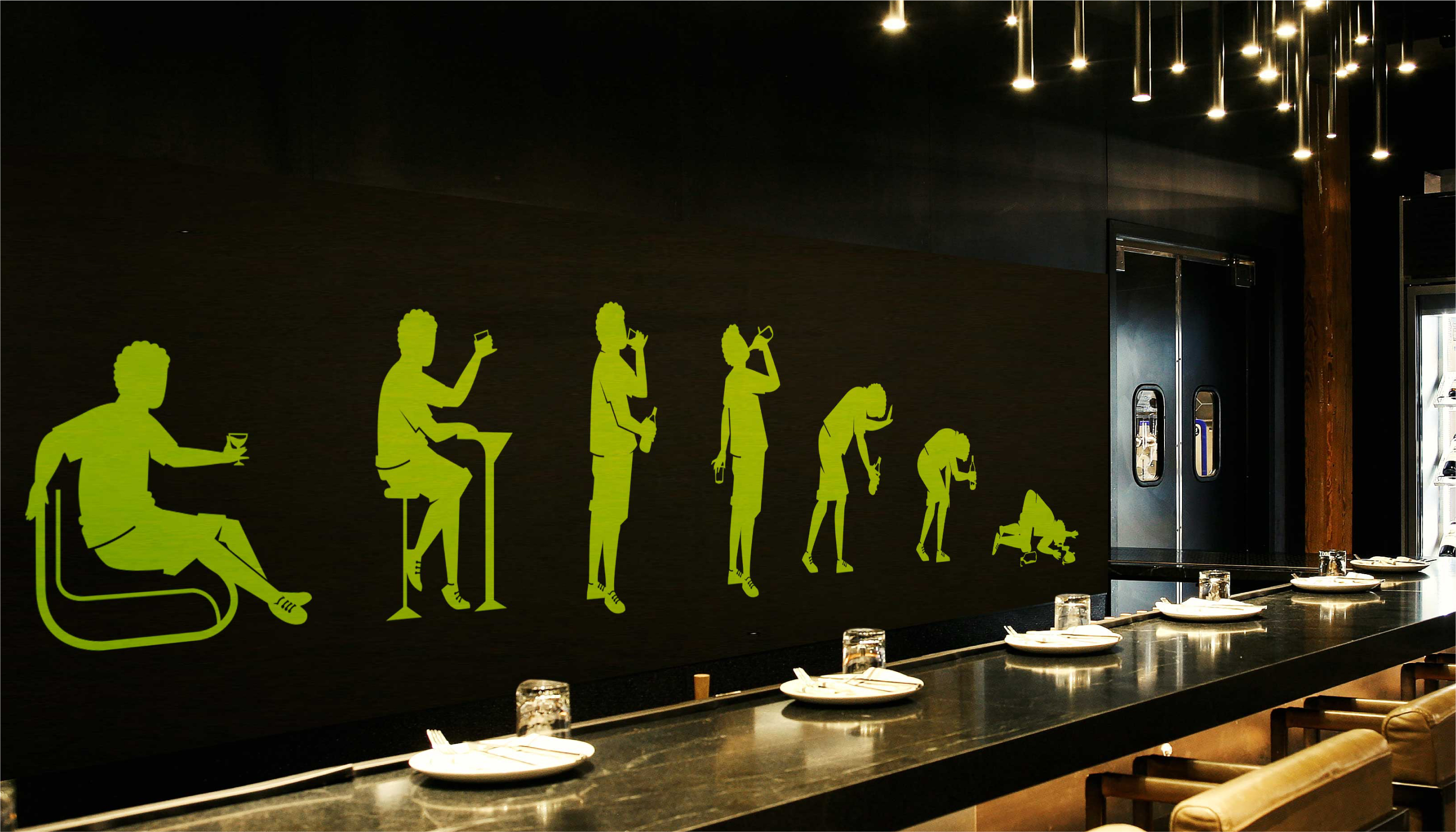Image 3 Brand Environment designing for Pub & Restaurant called Sambar